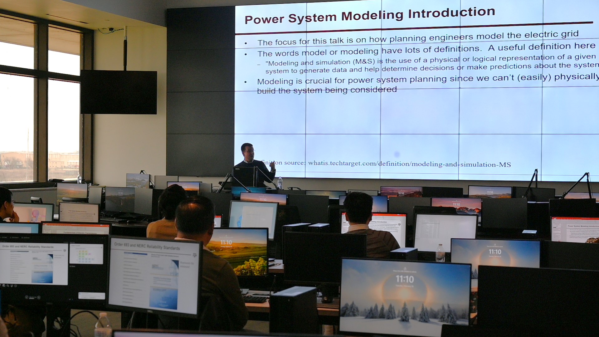 Dr. Matt Davis on Electric Grid Modeling
